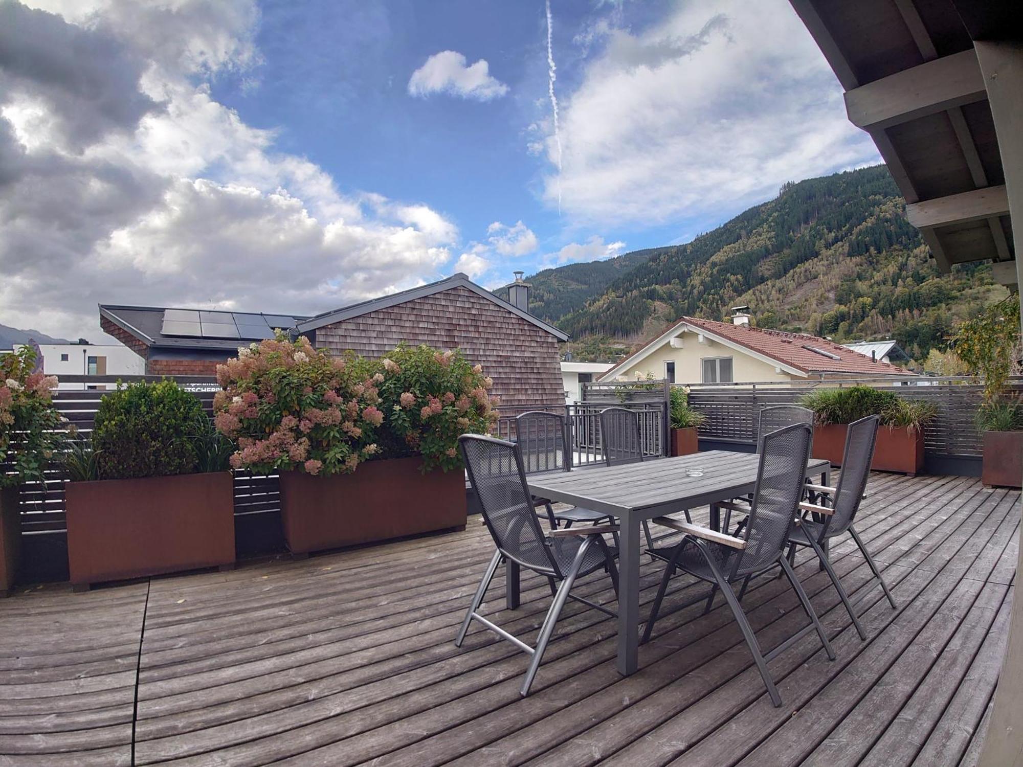 Ferienwohnung KitzviewTerrace Zell am See Exterior foto